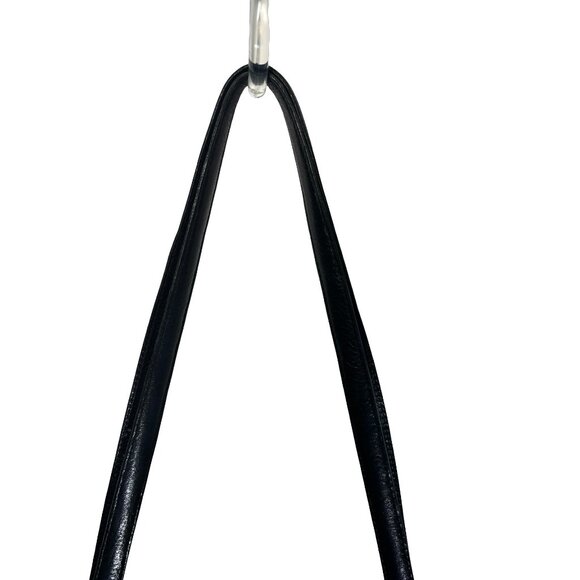 Vintage Brighton Pebble Leather Bucket Shoulder Bag Tan Black - Picture 5 of 15